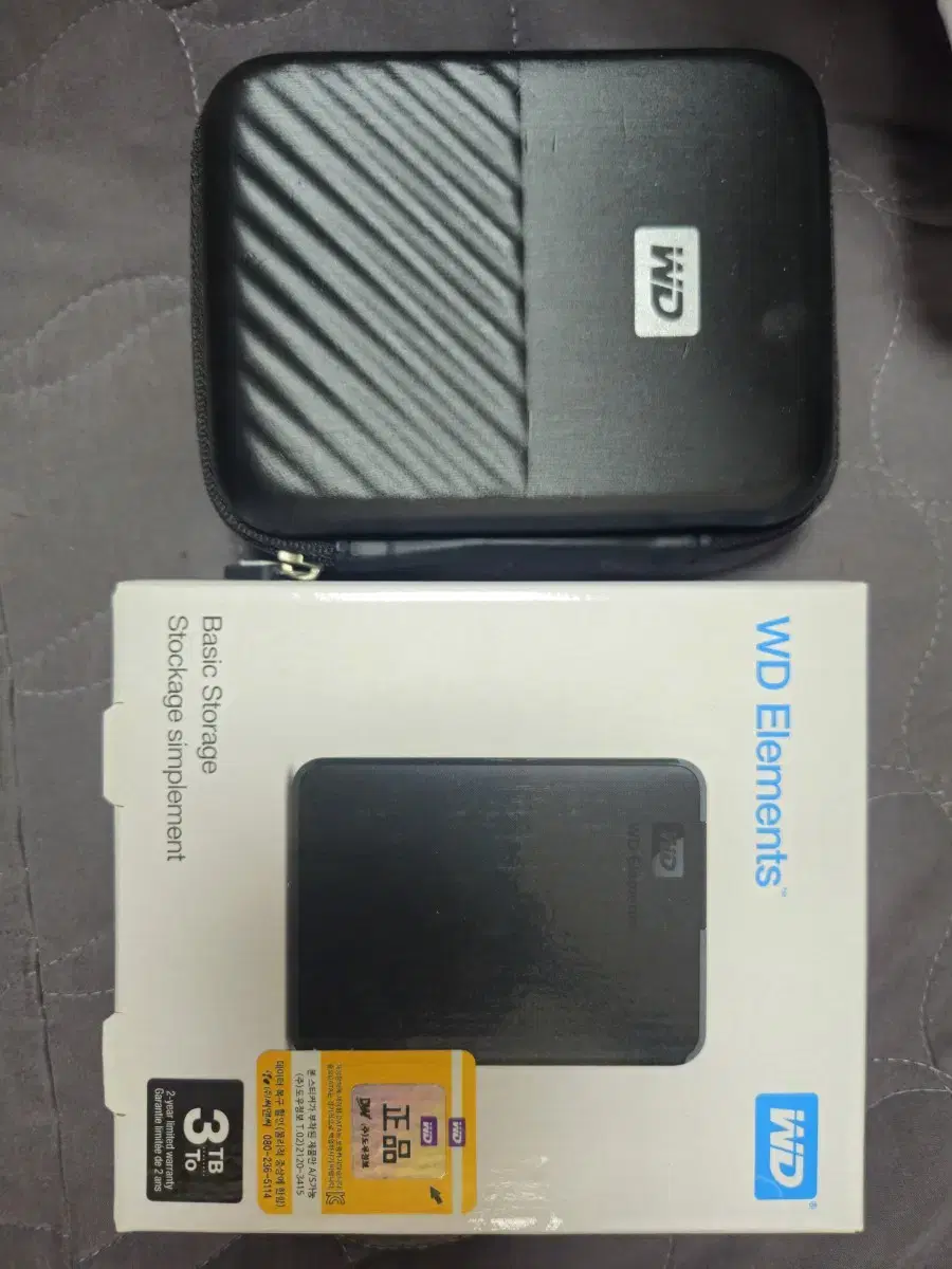 WD elements 3T 외장하드